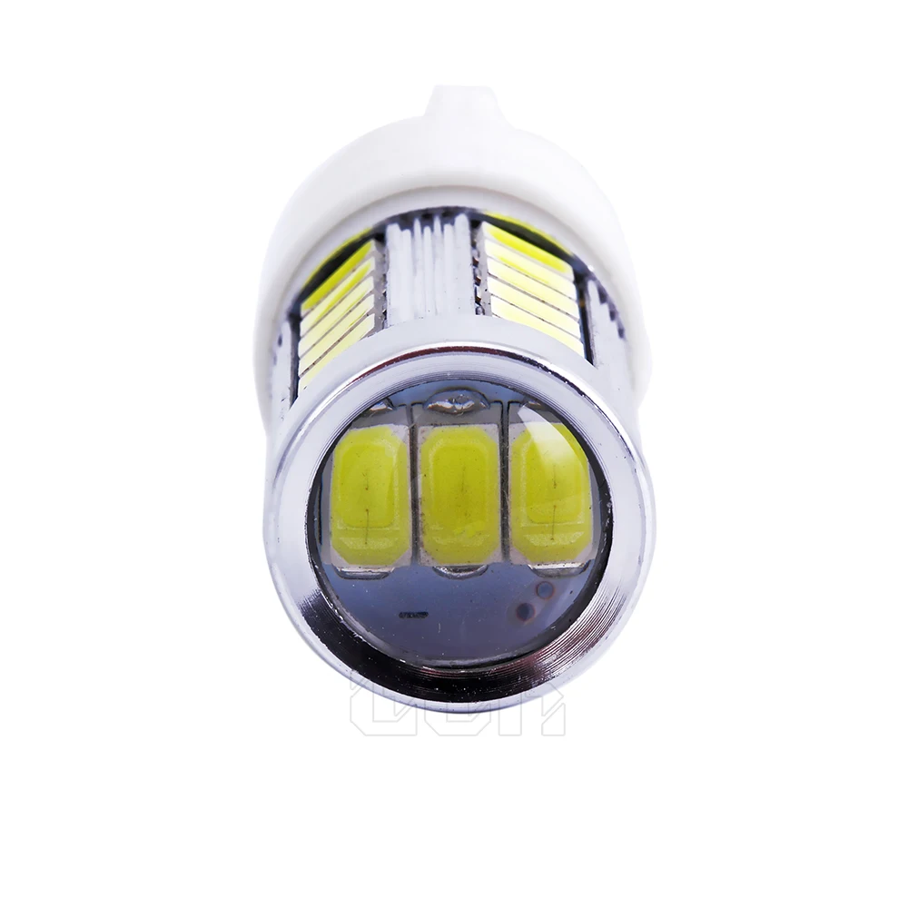 10 шт. Автомобильные светодиодные лампы T20 led 7440 7443 WY21W 33smd 5730 5630 резервные фонари