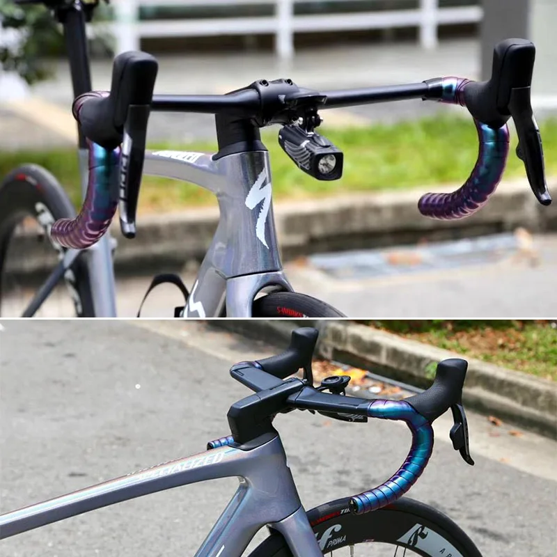 Рулетная лента Ciclovation Advanced Bar с кожаным сенсорным гелем для шоссейного велосипеда