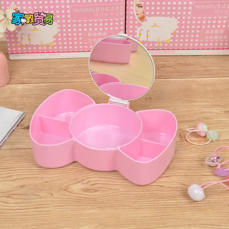 Коробка для украшений с изображением милой принцессы Hello Kitty косметическая