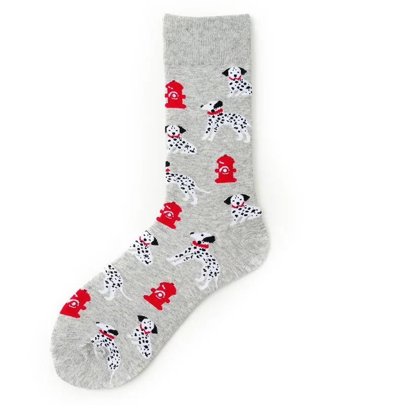 Funky Dog,Pet,Pug,Shiba Inu,Beagle,Buldog Socks Novelty Hosiery Women Ladies Socks Men Unisex Winter Cotton Happy Socks Female