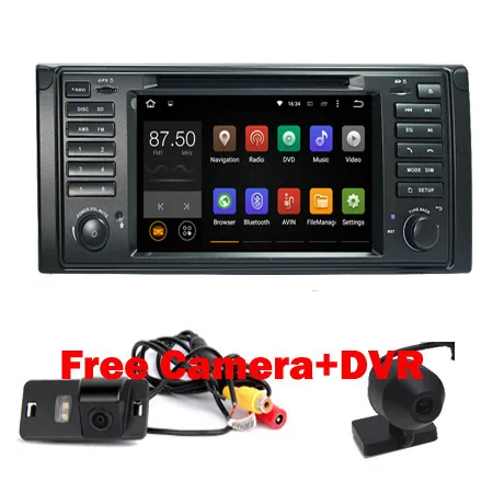 Цена завода 1024x600 HD Сенсорный экран Android 5 1 автомобиль DVD gps для BMW E39 E53 X5 Wi Fi 3g | Автомагнитолы -32657832155