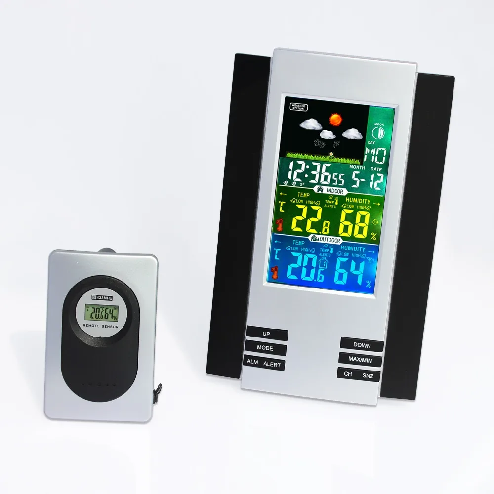 JIMEI H126G COLOR 1 беспроводной цифровой цветной ЖК дисплей комнатный наружный термо