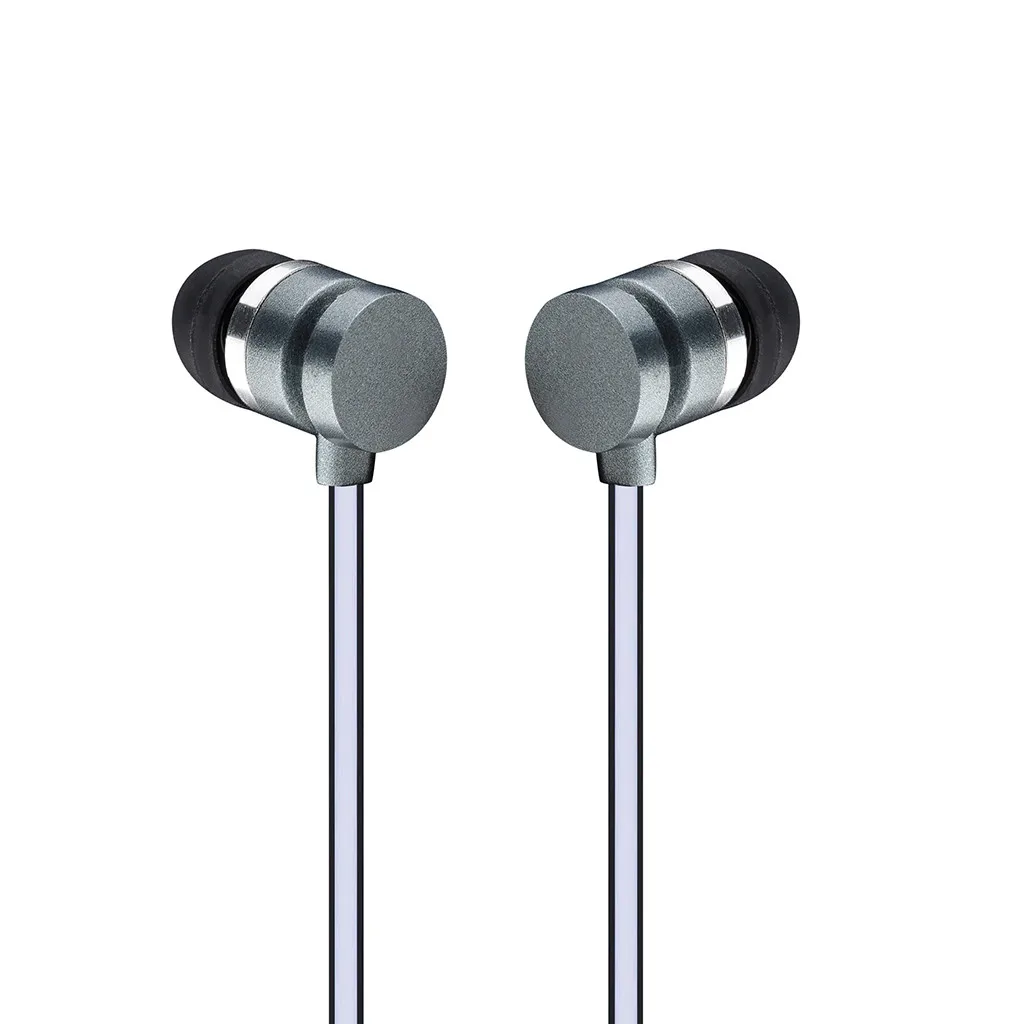 In-Ear3.5mm Стерео Наушники Hi-Fi бас наушники спортивные Проводные шумоподавления наушники с микрофоном телефон#3