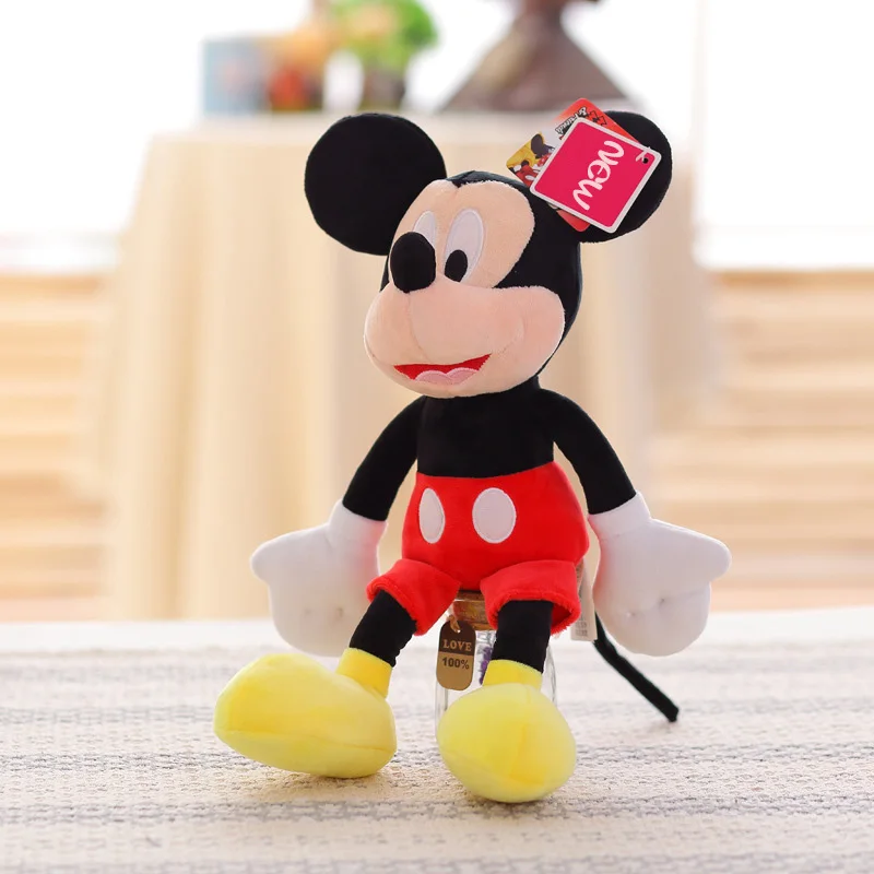 Подлинная disney 26 см чучело Плюшевые игрушки винни пух тиггер Дональд Дак стежка