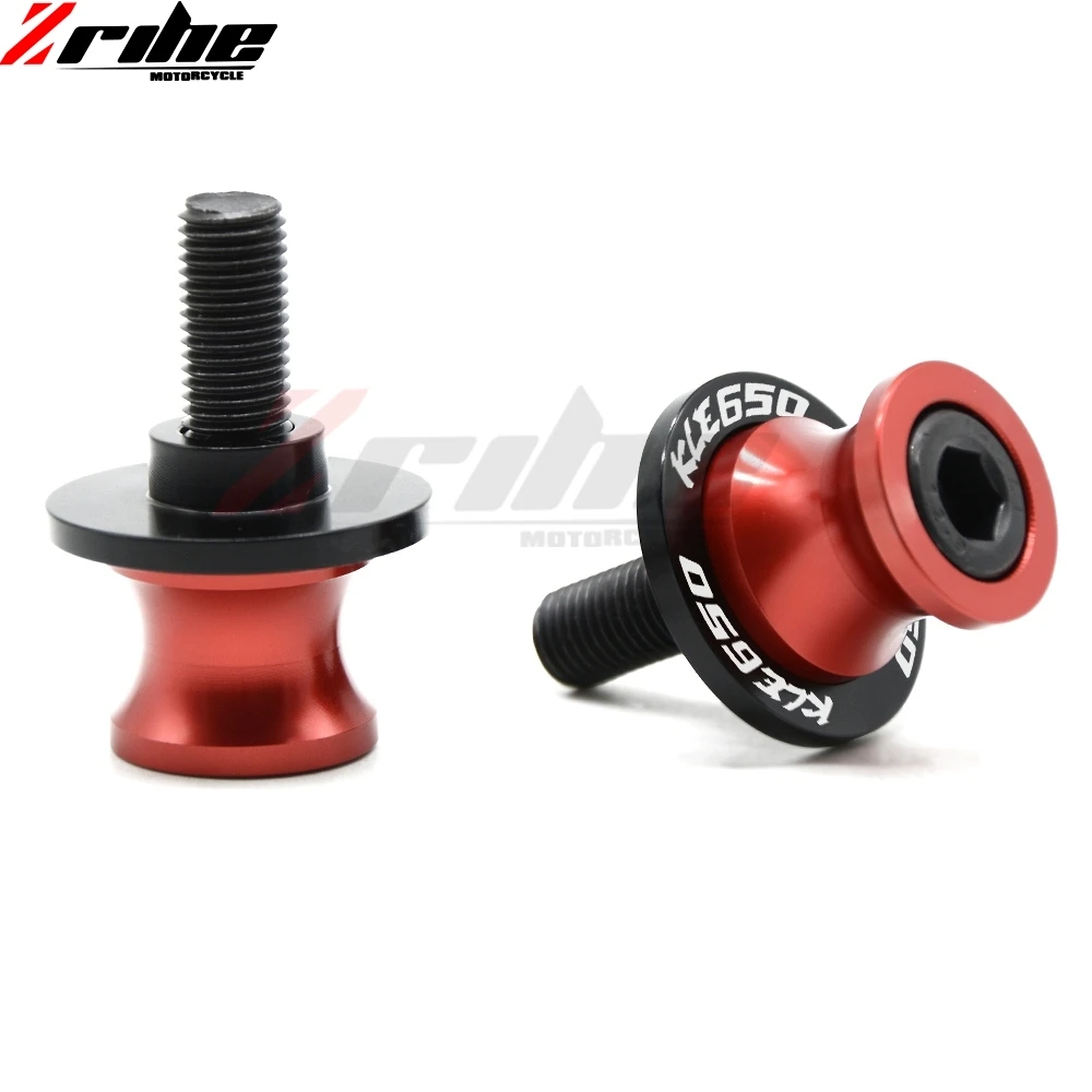 Для Kawasaki KLE650 KLE 650 2007 08 09 10 11 12 13 2014 мм ЧПУ мотоцикл маятниковая Ползунки Катушки