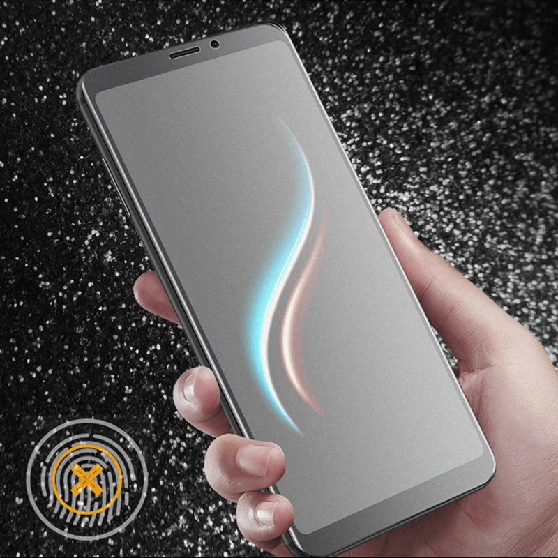 EXUNTON для Meizu Note 8 переднее полное покрытие 9H матовая поверхность с защитой от отпечатков пальцев матовое Закаленное стекло Защитная пленка для экрана