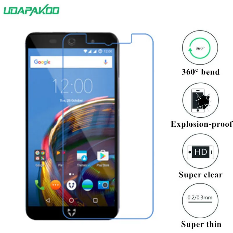 Udapakoo прозрачное закаленное мягкое стекло пленка для Wileyfox Swift 2 Plus нано
