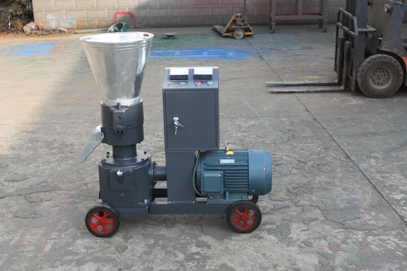 Пресс для гранул KL200B 7 5 кВт 3-фазный аппарат гранулирования биомассы машина
