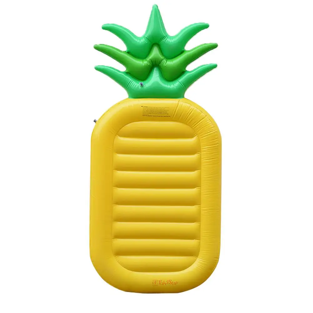 Mounchain Inflatable Lake River Water Float Giant Tropical Pineapple Raft Lounge Chair for Swimming Pool | Спорт и развлечения