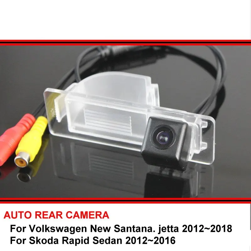 

For Volkswagen VW New jetta Santana Skoda Rapid Sedan HD CCD Car Rearview Parking Reverse Backup Rear View Camera Night Vision