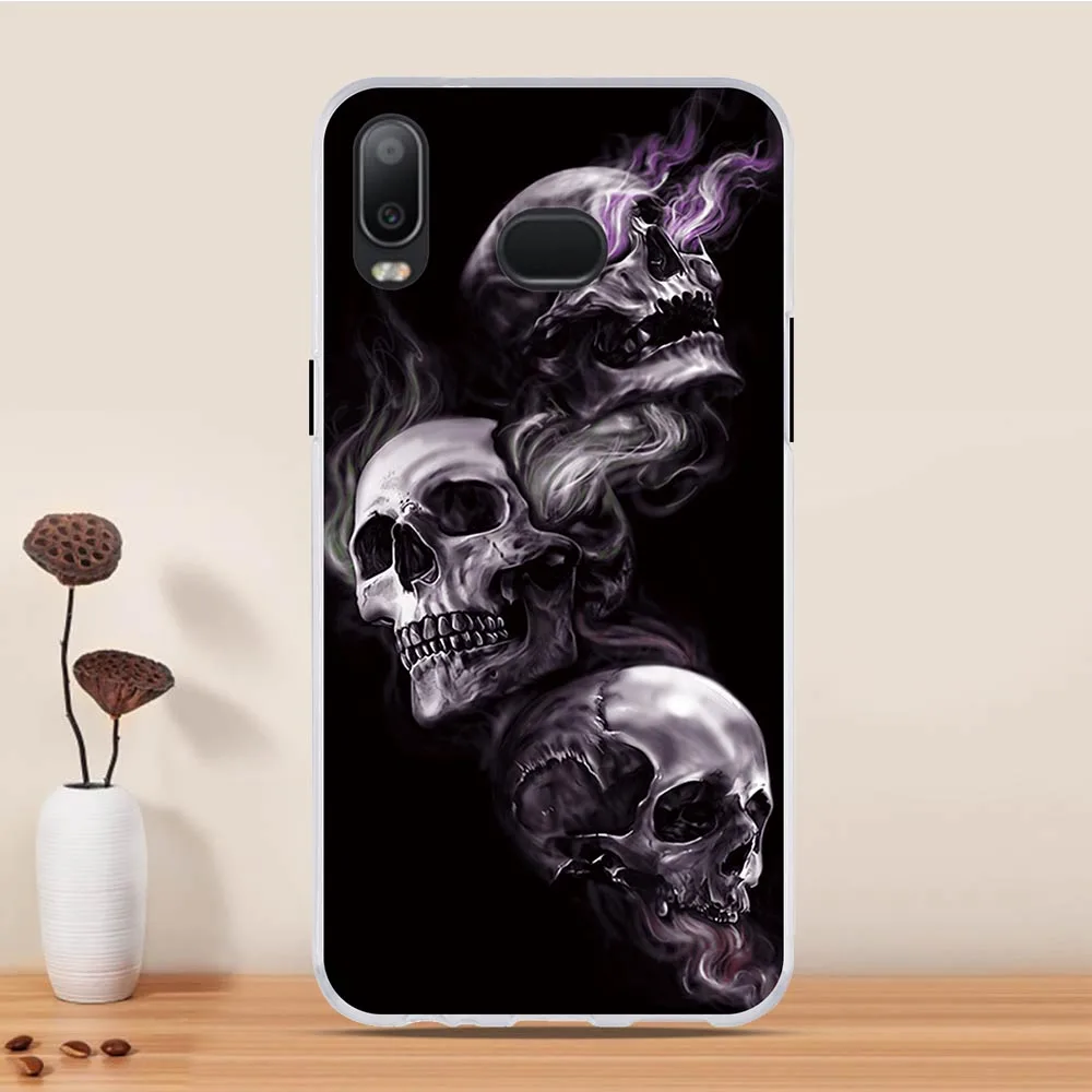 Чехол для Samsung Galaxy A6s SM G6200 силиконовый чехол Coque A6S A6 S мобильного телефона|Бамперы|