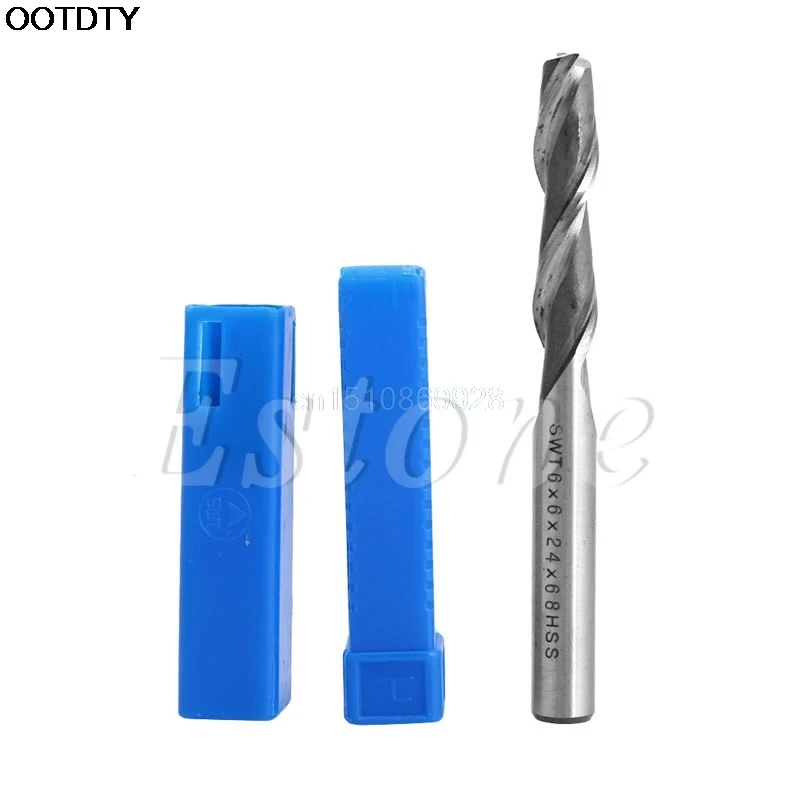 

Hot Extra Long 2 Flute HSS & Aluminium End 6mm Mill Cutter CNC Bit Extended New M126 hot sale