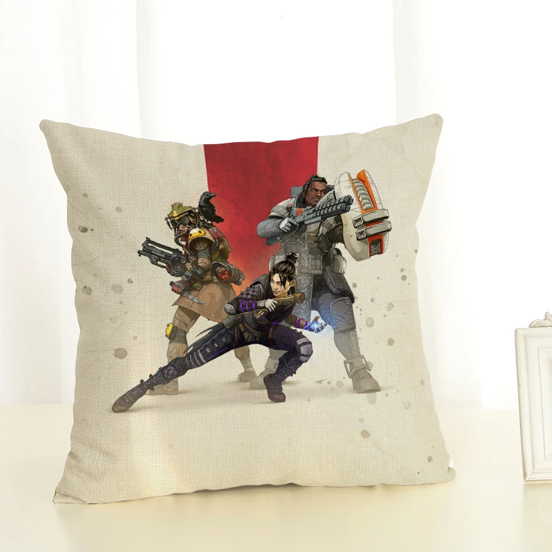 Раскраска Горячая игра APEX LEGENDS хлопок льняная наволочка для подушки наволочка для домашнего декора наволочка для дивана cojines