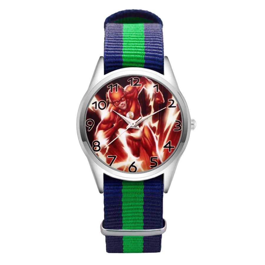 

Fashion Cartoon Cute style Watches Women's Girls Students Boy's Children Nylon Strap Quartz Wrist Watch Clcok JC08