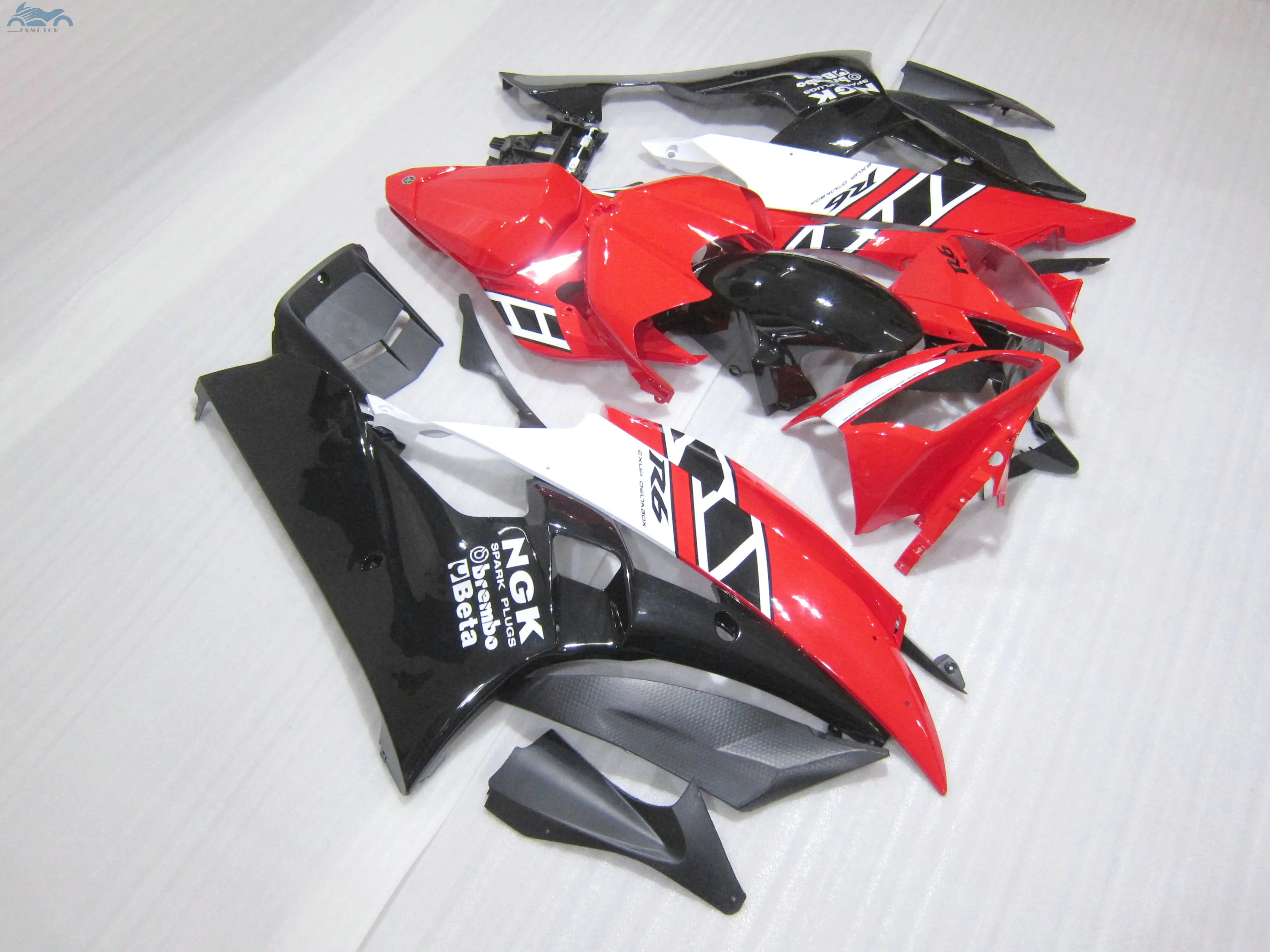 Бесплатный комплект обтекателей под заказ подходит для YAMAHA R6 YZFR6 2006-2007 YZF 06-07