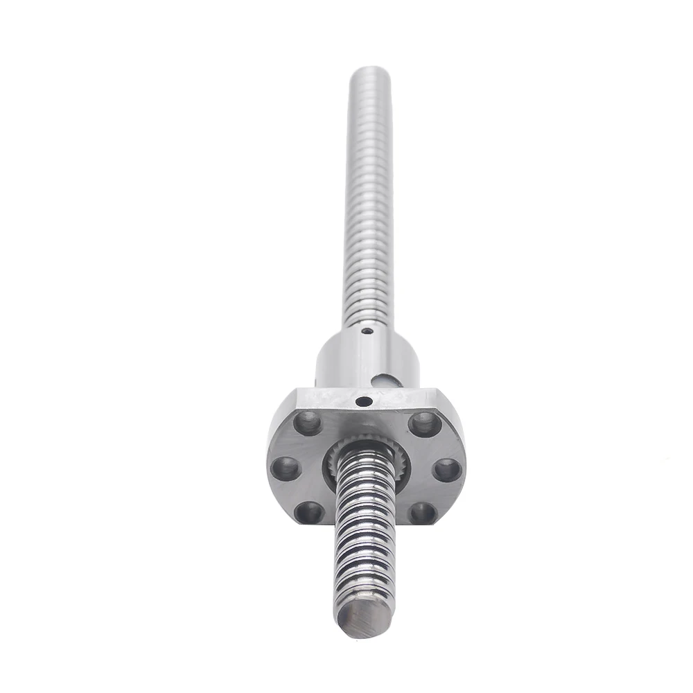 

1pc SFU1204 ballscrew 200 250 300 350 400 450 500 550 600 650 700 750 800mm rolled C7 with 1204 single ball nut CNC parts RM1204