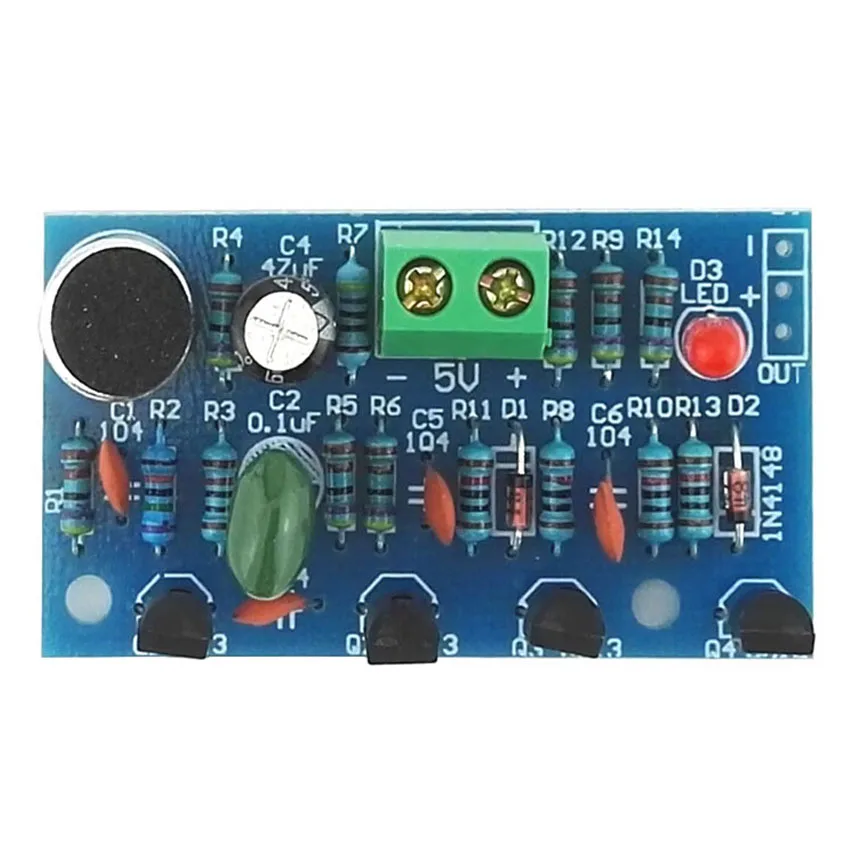 CNIKESIN DIY Kit Sound Control Switch KIT Clap Electronic Fun Making Training | Электронные компоненты и