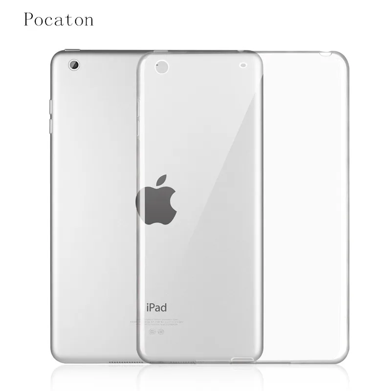 Чехол для Apple ipad mini 1 2 3 прозрачная задняя крышка Pocaton чехол планшета Ультратонкий