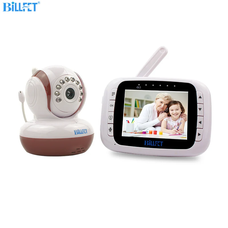 BILLFET JLT-8035 2.4 ГГц Беспроводные Baby Sleep Monitor Цифровой Видео Няня 2-полосная Связи