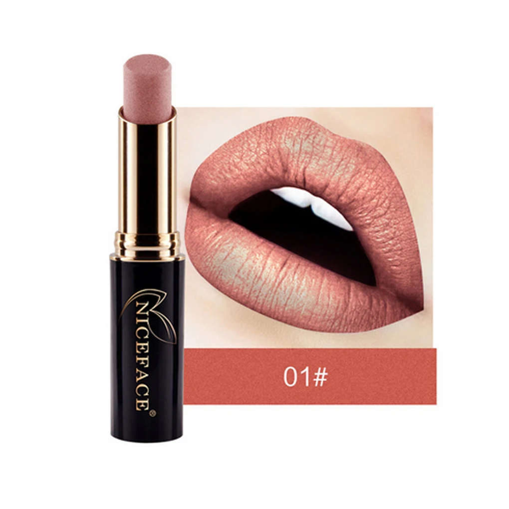 Ню помада 24 цветов Водонепроницаемый вампира коричневый Красота Baby Lips Batom