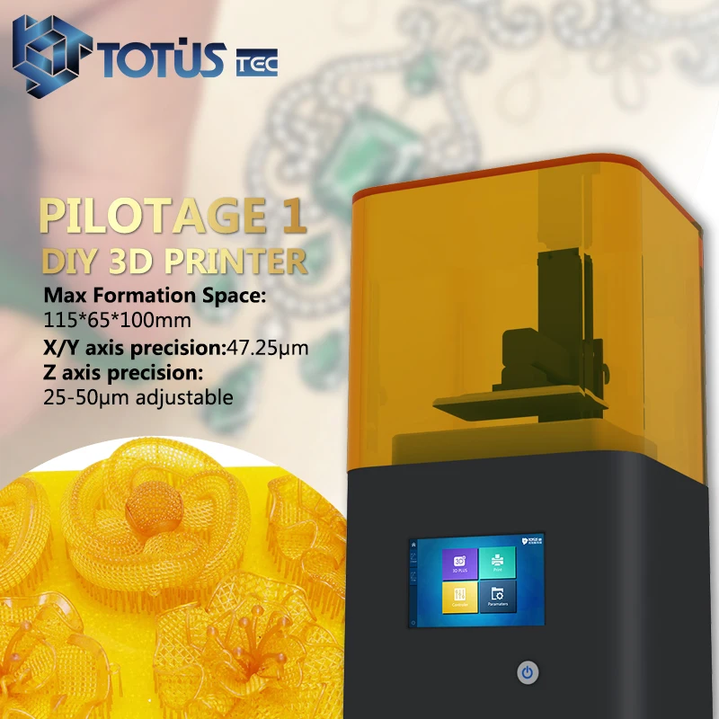 Newest cheapest DLP 3d printer for jewelry with high quality printing results