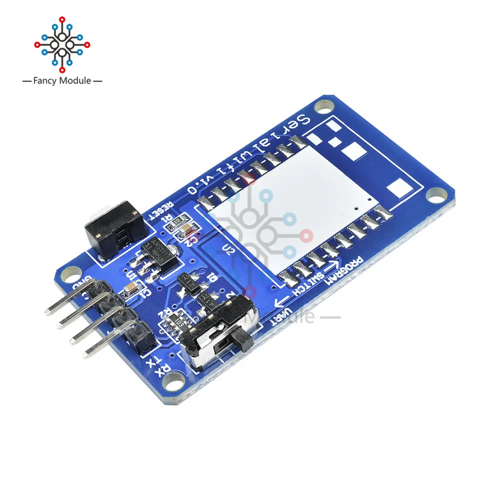 1 шт. Новый ESP8266 ESP 07 ESP07 серийный WIFI беспроводной адаптер плата V1.0 для Arduino
