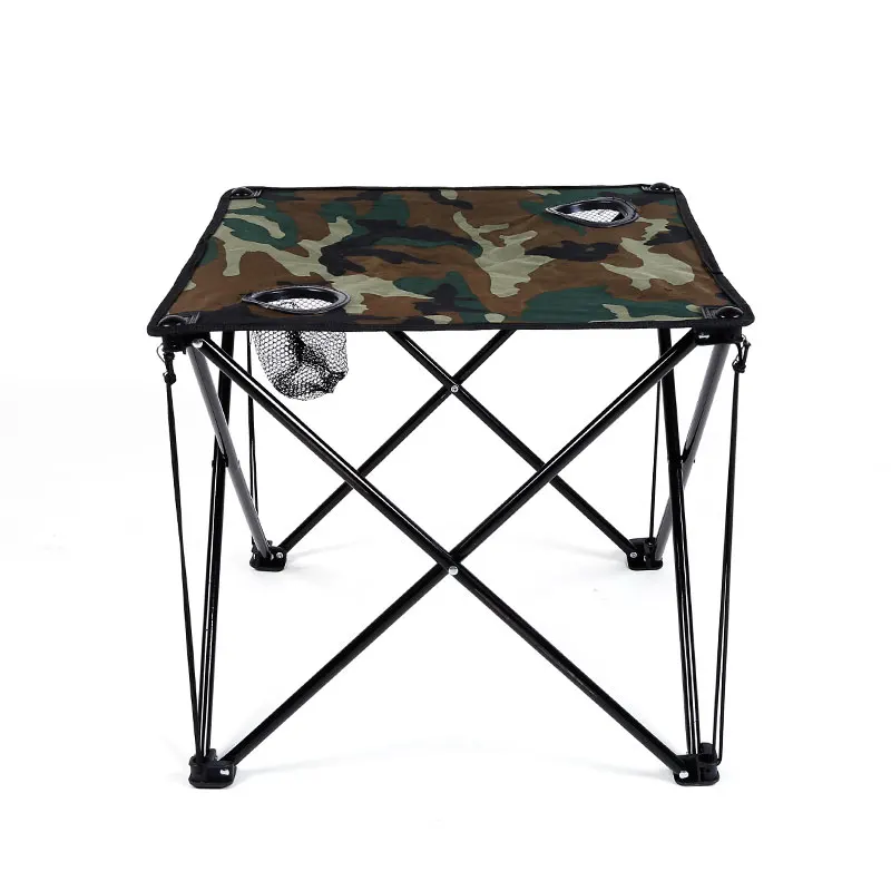 Портативный складной стол и стул для кемпинга пикника рыбалки камуфляжного