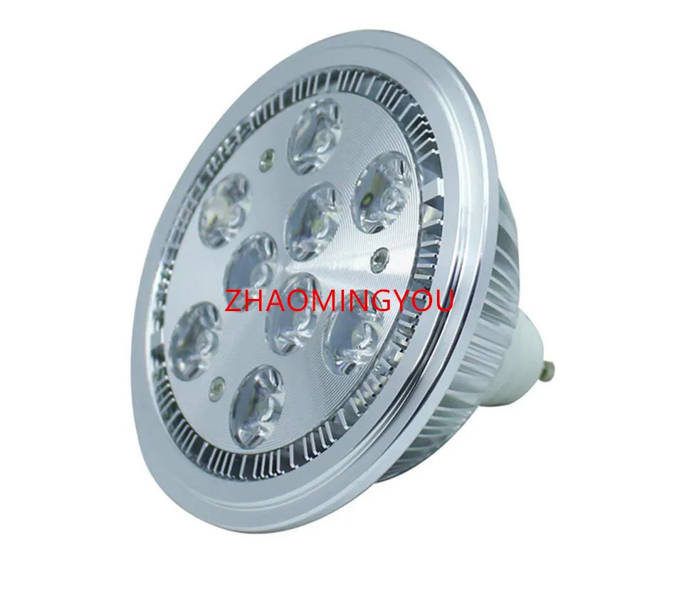 GU10 цоколь E27 7 Вт 9 12 15 AC 85 265 в светодиодный светильник AR111 Светодиодный CREE Chip лампа