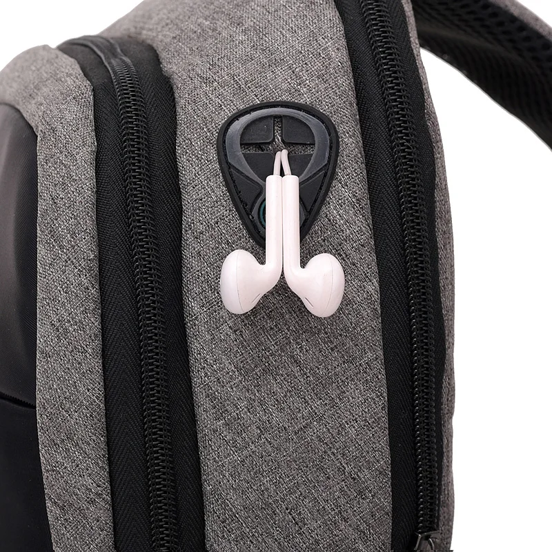 Сумка мессенджер dingxinymizu Мужская водонепроницаемая с usb зарядкой|Поясные сумки| |