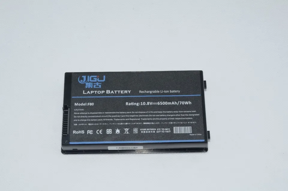 JIGU специальная цена нового 6Cell Аккумулятор для ноутбука ASUS F81Se X80Le X81 X85 N80 F50 N81 F80 Z99H F81 X80