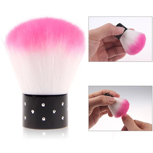 1 шт. Красочные Nail Art Salon акриловых и УФ гель пыль Cleaner кисть Инструменты для