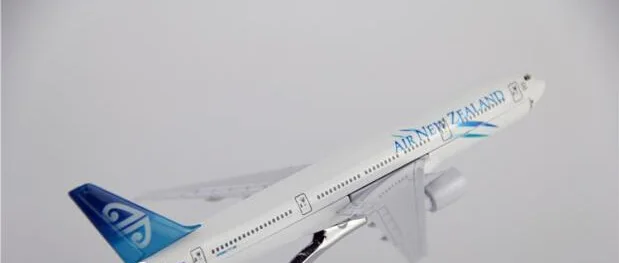 Горячая Распродажа 16 см модель самолета B747 Air Новая Зеландия металлическая для