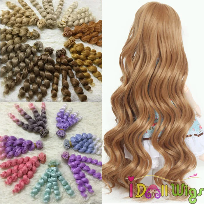 1 шт. парики для кукол 15 см х 100 см|doll wig|american girlamerican girl doll |