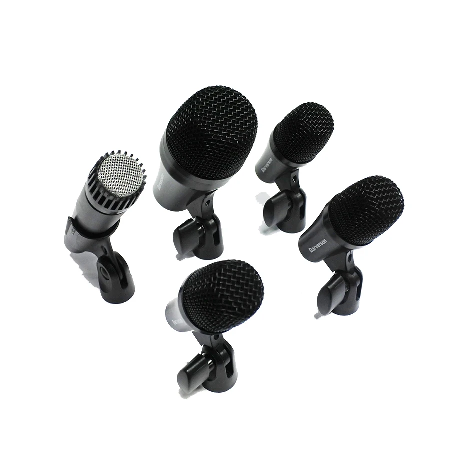 PGA52 PGA56 E902 E904 E906 SM 57 style kick snare Том саксофон труба 5 микрофонов набор инструментов