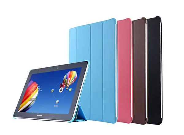 Ультратонкий чехол подставка для Huawei Mediapad 10 Fhd планшетного ПК Link + ручка с