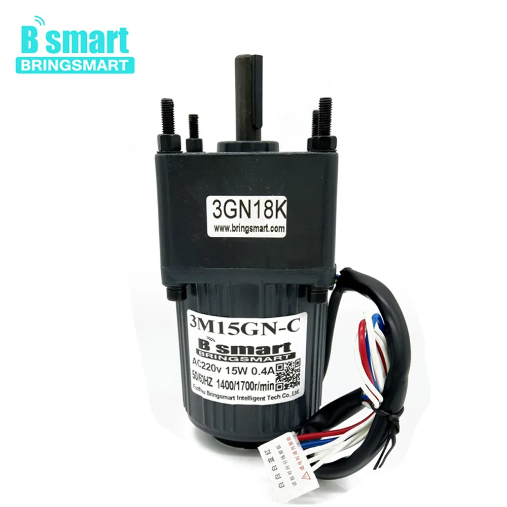 Высокоскоростной электродвигатель переменного тока Bringsmart 220 В 15 Вт оптическая