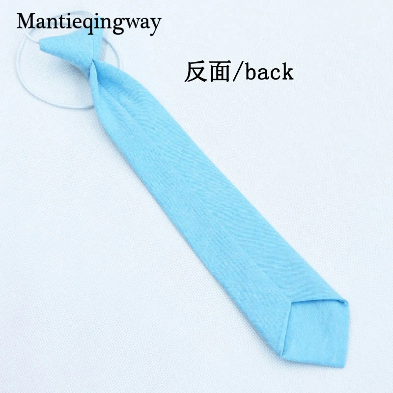 Mantieqingway детские галстуки повседневные розовые шеи Узкие хлопчатобумажный