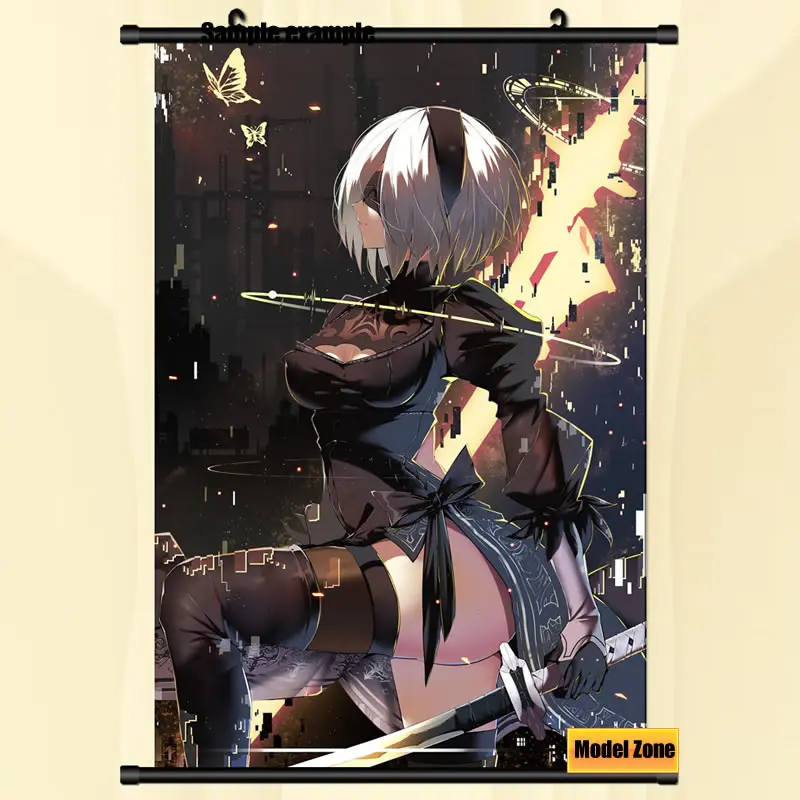 Классическая игра ролевые плакаты NieR:Automata YoRHa № 2 Тип B холст высокой четкости