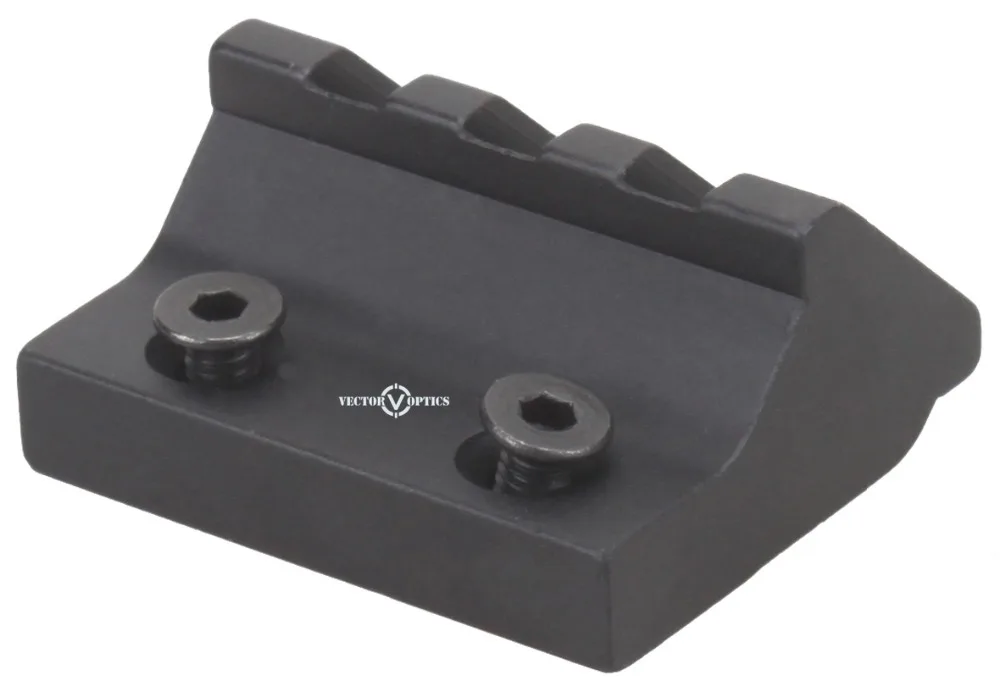 Накладка на планку Пикатинни Victoptics KeyMod 45-градусная офсетная направляющая 3 слота