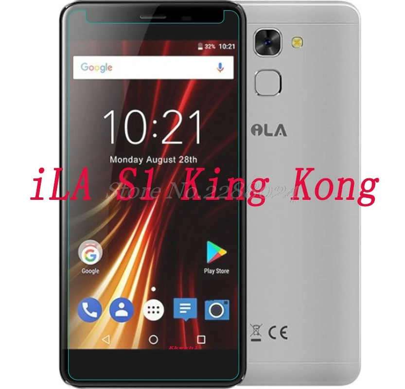 

Закаленное стекло для смартфона для iLA S1 King Kong 9H, Взрывозащищенная защитная пленка для экрана телефона