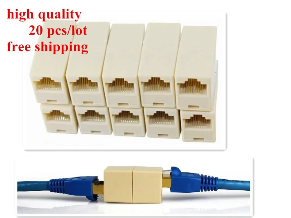 

10 шт., адаптер RJ45 CAT5