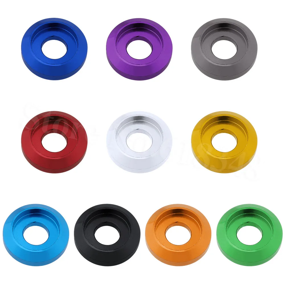 

8-pack Multicolour M3 Screws Washer Bolts Washers Cap Head Pan Head Aluminum Anodized Hardware CNC RC Replacement