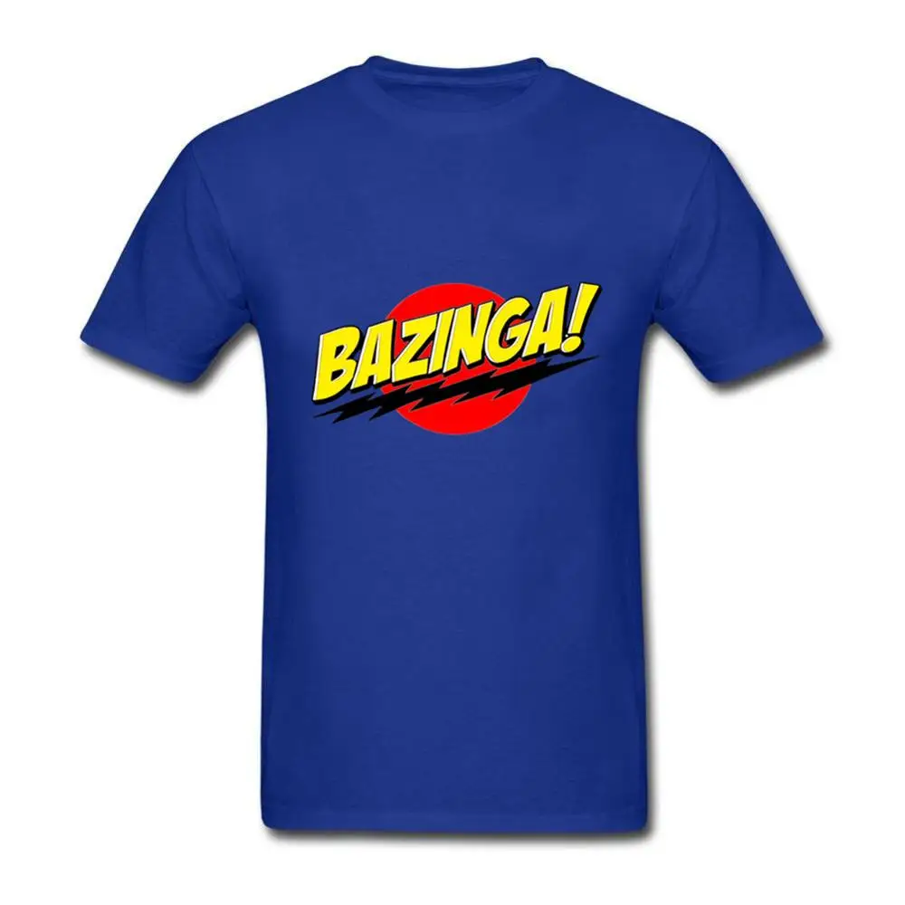 Футболка с принтом Теория большого взрыва BAZINGA Sheldon хлопковая футболка коротким