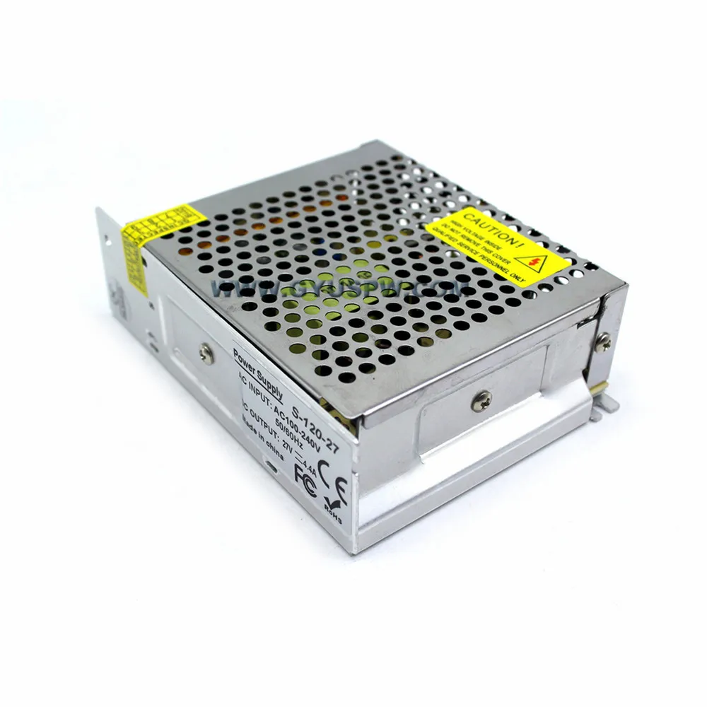 DC27V 4.4A 120 Вт импульсный источник питания трансформатор 110V220V AC SMPS для светодиодных
