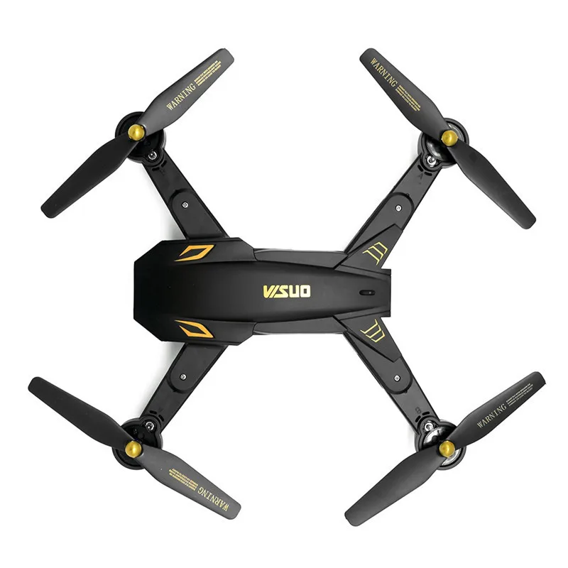 Складной Радиоуправляемый квадрокоптер VISUO XS809S камера с широким углом обзора Wi Fi