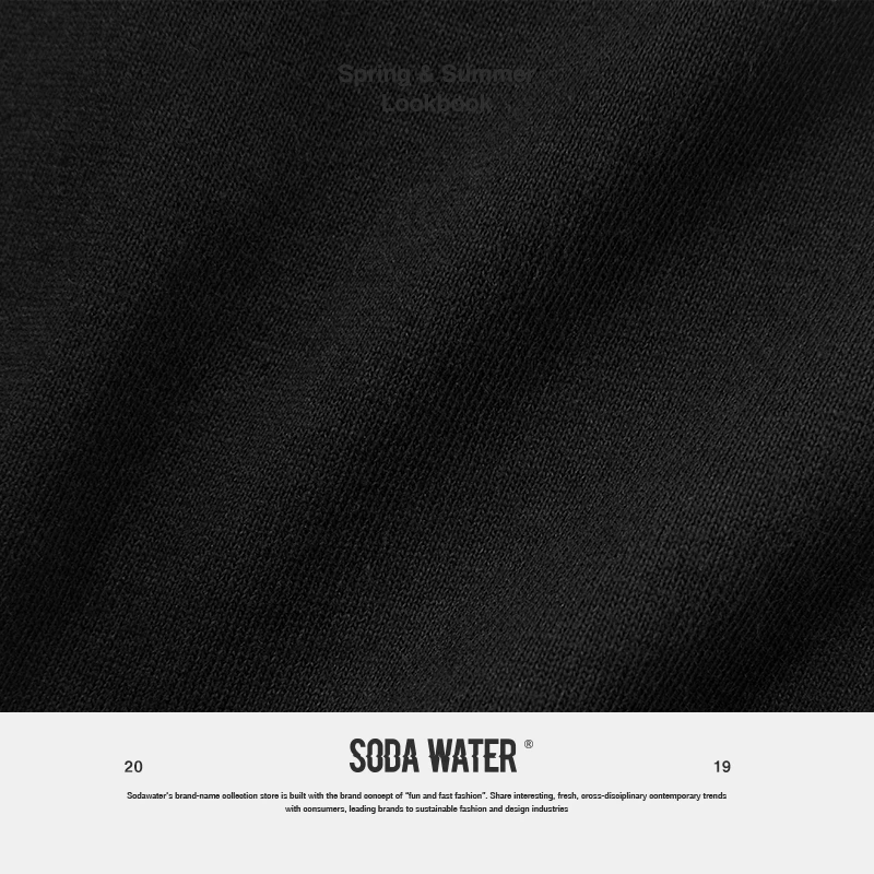 SODA WATER 2019 Summer Skateboard Tee Boy Girl Tshirt Tops Tees Streetwear Hip Hop T shirt Oversize Men's Funny Print 9126S|Мужские