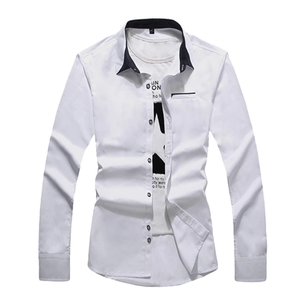 Fashion Dress Shirts Hot Sale Slim Fit 