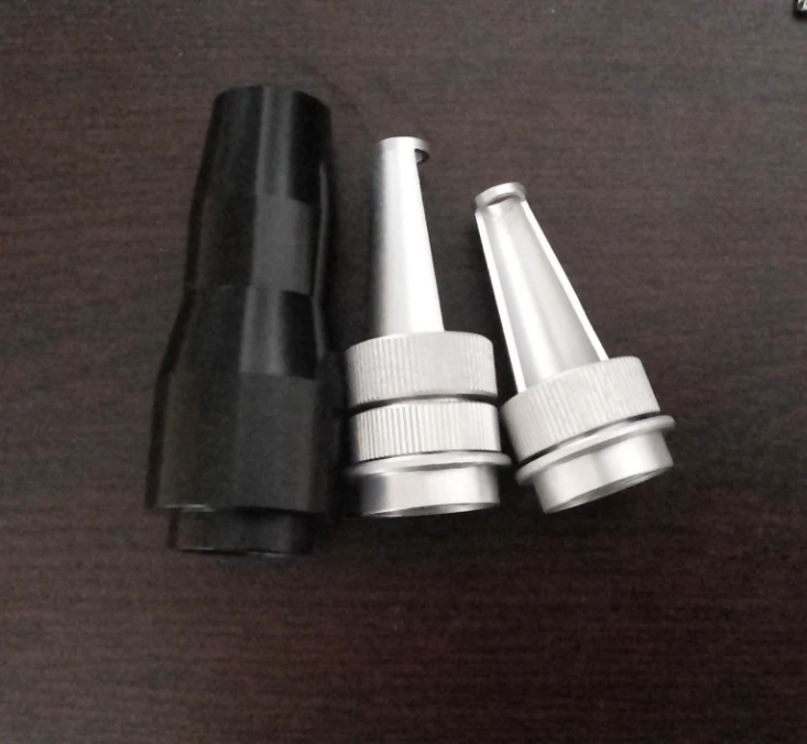

black doll laser carbon tip head probe +1064+532nm yag laser parts