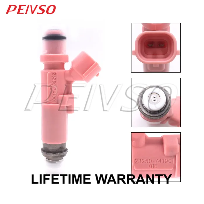 

PEIVSO 23250-74190 23209-74190 fuel injector for TOYOTA MR2 89~99 CELICA 93~99 CALDINA 97~02 RAV4 94~00 2.0L 3SGE