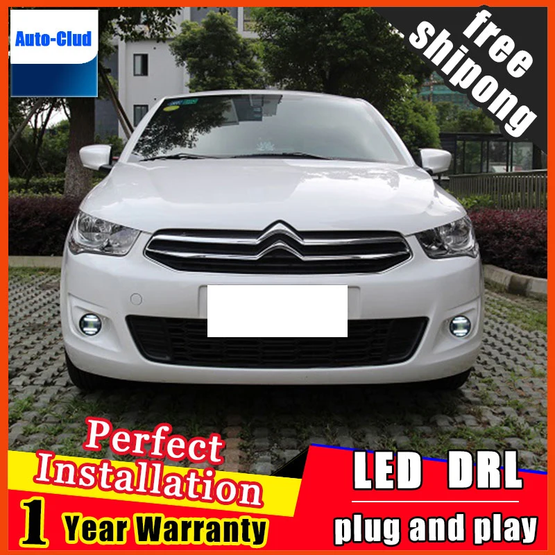 Авто-Стайлинг светодиодный туман светильник для Citroen Picasso 2009-2015 противотуманный